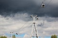 Cable car in Nizhny Novgorod Royalty Free Stock Photo