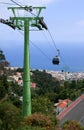 Cable car over Funchal, Madeira