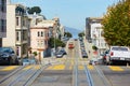 Cable car in San Francisco, USA Royalty Free Stock Photo