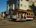 Cable Car in San Fransisco Royalty Free Stock Photo