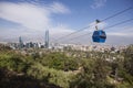 Cable car in Santiago de Chile