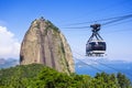 Cable Car at Sugar Loaf Mountain in Rio de Janeiro, Brazil Royalty Free Stock Photo