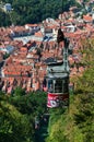 Cable Car of Tampa mountain, Brasov in Romania