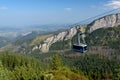 The Cable Car To Kasprowy Wierch Peak in the High Tatra, Poland. Royalty Free Stock Photo
