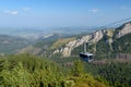 The Cable Car To Kasprowy Wierch Peak in the High Tatra, Poland. Royalty Free Stock Photo