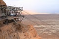 Cable-car to Masada Fortification - Israel Royalty Free Stock Photo