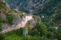 Cable Car to Monserrat Monastery Royalty Free Stock Photo