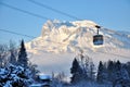 Cable car to Snow Mountain