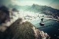 The cable car to Sugar Loaf in Rio de Janeiro