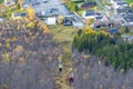 Cable Car in Tromso Royalty Free Stock Photo