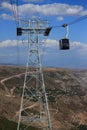 Cable car Wings of Tatev Royalty Free Stock Photo