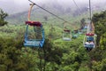 Cable car on Yao Mountain Royalty Free Stock Photo