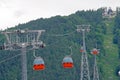 Cable cars equipment Royalty Free Stock Photo