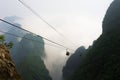 Cable Cars in Tianmen Mountain National Park, Zhangjiajie, China