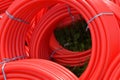 Cable protective pipe for underground utilities