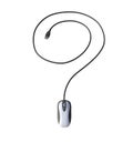 Cable question mark Royalty Free Stock Photo