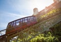 Cable railway, fortress funicular to the Hohensalzburg castle