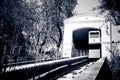 Cable railway in Zagreb, Croatia Royalty Free Stock Photo