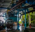 Cable ropeway starting point in haridwar India, Ropeway station in india Royalty Free Stock Photo