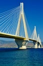 Cable-stayed bridge Royalty Free Stock Photo