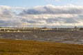 Cable-stayed bridge Western high-speed diameter in Saint-Petersburg