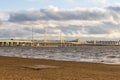 Cable-stayed bridge Western high-speed diameter in Saint-Petersburg