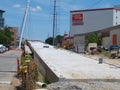 Cable Stayed Katy Trail Pedestrian Bridge Royalty Free Stock Photo