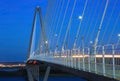 Cable Stays Suspension Ravenel Bridge Charleston SC Royalty Free Stock Photo