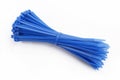 Cable tie in blue