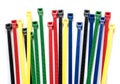Cable ties isolated