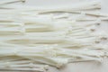 Cable ties on white background Royalty Free Stock Photo