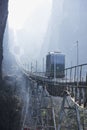 Cable tram, Huangshan - Yellow Mountain, China