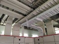 Cable tray in electrical room