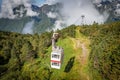 Shinhotaka Ropeway Takayama Gifu Japan Alps Royalty Free Stock Photo