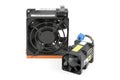 Cabled and Hot-Swap Cooling Fan Royalty Free Stock Photo