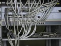 Cables Attached To Switches Royalty Free Stock Photo