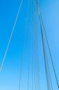 Cables of a suspension bridge