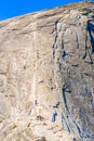 The Cables up Half Dome in Yosemite National Park