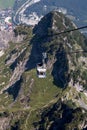 Cableway in Alps