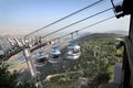 Cableway in the Golan Heights