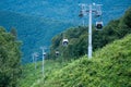 Cableway Mountain Carousel Sochi