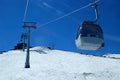 Cableway in winter