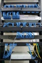 Cabling rack Royalty Free Stock Photo