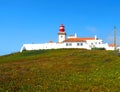 Cabo da Roca lighthouse in the most west extent of Portugal belongs to the parques de Sintra