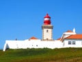 Cabo da Roca lighthouse in the most west extent of Portugal belongs to the parques de Sintra