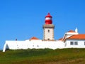 Cabo da Roca lighthouse in the most west extent of Portugal belongs to the parques de Sintra