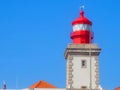 Cabo da Roca lighthouse in the most west extent of Portugal belongs to the parques de Sintra