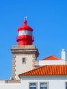 Cabo da Roca lighthouse in the most west extent of Portugal belongs to the parques de Sintra