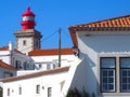 Cabo da Roca lighthouse in the most west extent of Portugal belongs to the parques de Sintra