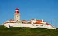 Cabo da Roca lighthouse, Portugal Royalty Free Stock Photo